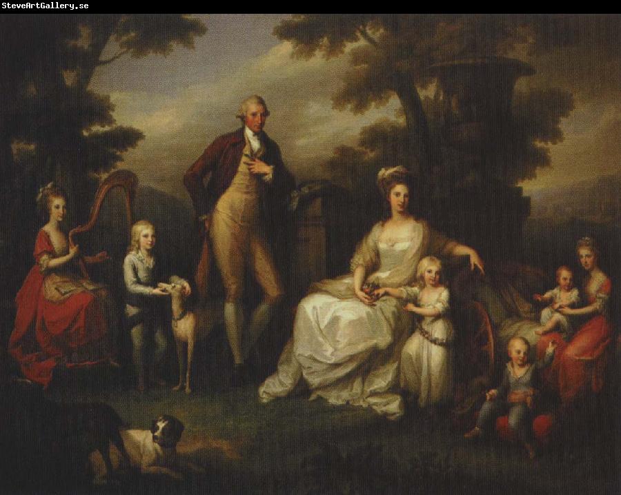 Angelica Kauffmann ferdinand iv med familj